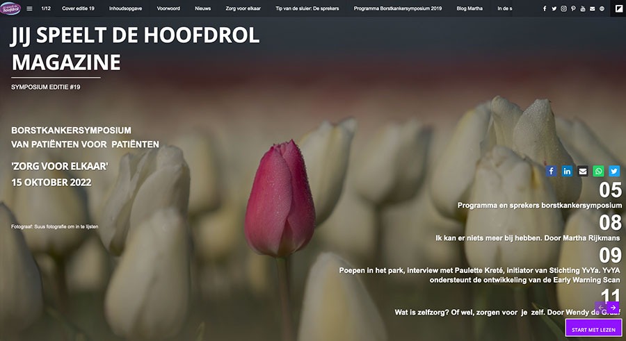 Editie 19 – Jij Speelt de Hoofdrol Magazine