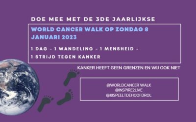 World cancer walk op 8 januari 2023