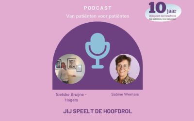 Podcast met Sietske Bruijne – Hagers over uitgezaaide borstkanker en Samen Sterker